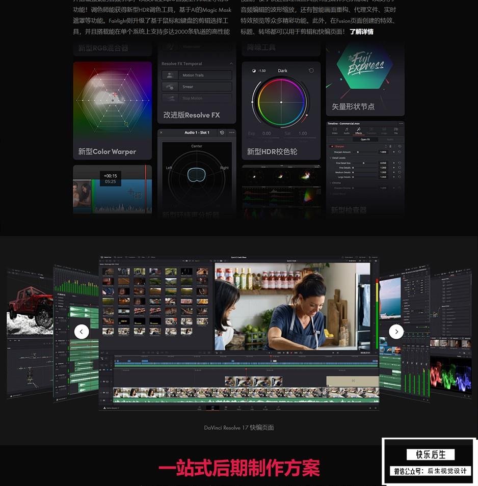 【软件】达芬奇调色软件正式版 DaVinci Resolve 17.0 Win/Mac中文破解版插图(2)