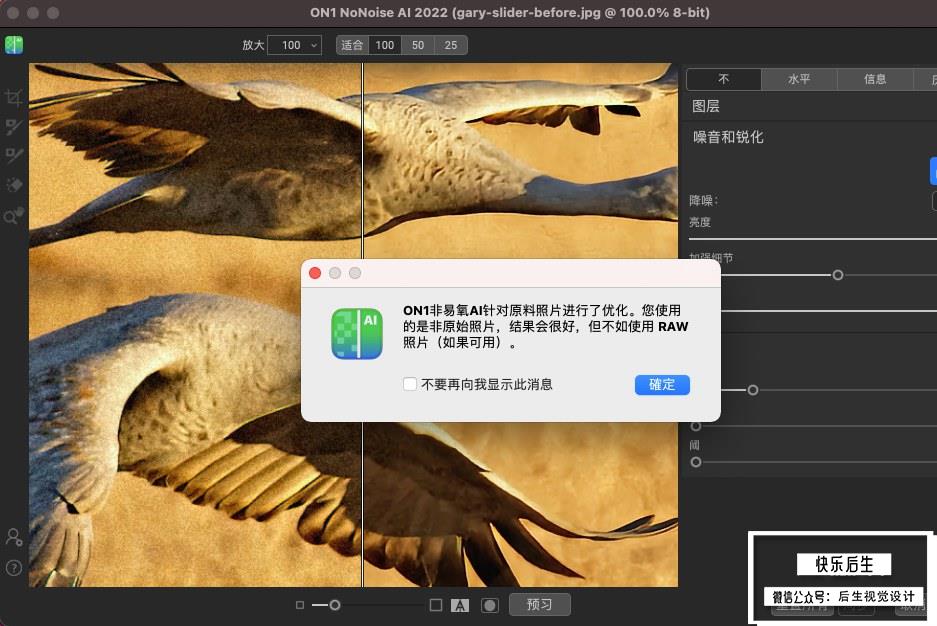 【软件/PS插件】智能AI图像降噪处理软件/PS插件 ON1 NoNoise AI 2022（16.0.1.11481）Mac中文版插图(4)