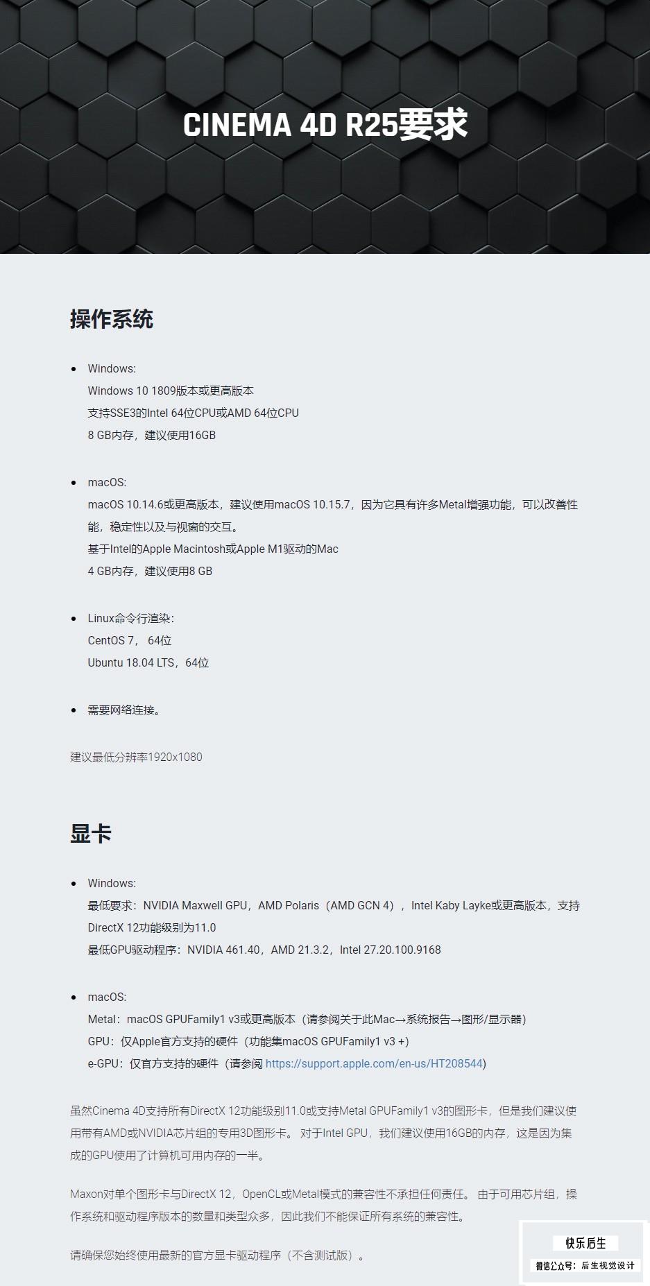 【软件】三维计算机动画建模模拟和渲染软件 CINEMA 4D C4D R25.010 中文版 支持Win/Mac插图(2)