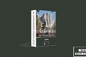 【调色预设】佳能相机CLog/CLog3转换标准色彩空间人像婚礼摄影调色LUT预设 Gamut& Canon BaseLUTs for C-Log / C-Log 3