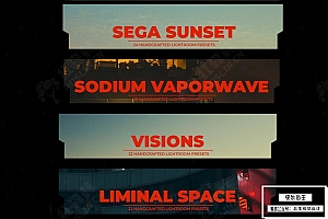 【LR预设】4套91款GXACE大师收藏电影艺术摄影后期Lightroom预设合集 GX Lightroom Preset Pack Bundle