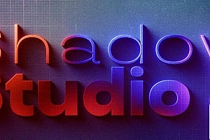 【AE插件】精致华丽真实阴影拖尾投影插件 Shadow Studio 3 v1.0.5 Win/Mac汉化版 +使用教程