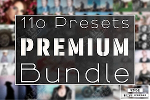 【LR预设】110款高级氛围电影胶片色彩增强摄影调色Lightroom预设 110 Premium Lightroom Preset Bundle