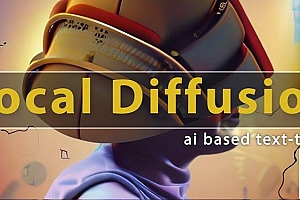 【AE插件】人工智能AI绘画文字生成视频图像插件 Local Diffusion v1.5.2 Win版