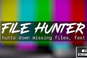 【AE脚本】AE工程模板素材丢失文件快速查找自动定位链接工具 File Hunter v1.0.10c +使用教程