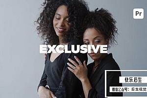 【PR模板】时尚动感简洁视频Vlog媒体介绍开场宣传动画 Clean Opener Intro | MOGRT