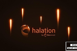 【FCPX插件】电影胶片视频高光边缘光晕模拟调色效果插件 FilmConvert Halation v1.02