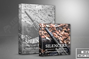 【配乐音效】7322种军事战争手枪步枪冲锋枪消音器武器开枪真实录制无损音效 Boom Library& Silencers