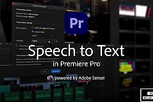 PR语音转字幕制作本地化语言包 Adobe Speech to Text v12.0 for Premiere Pro 2024 Win版