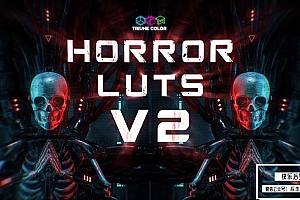 【调色预设】31款惊悚恐怖悬疑电影风格LUTs调色预设 Triune Digital&  Horror LUTs V2