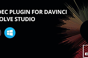 【达芬奇插件】视频渲染编解码器输出达芬奇插件 MainConcept Codec Plugin for DaVinci Resolve v1.5 CE Win
