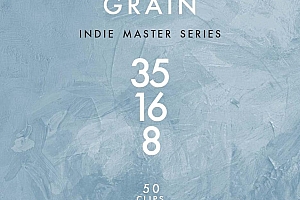 【视频素材】44款复古35/16/S8/8MM胶片颗粒纹理扫描叠加视频素材 CineGrain&  Grain& Indie Master Series
