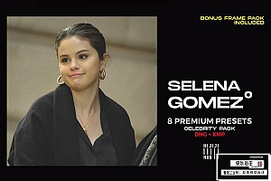 【LR预设】8款诱人冷色调人像摄影Lightroom预设 Selena Gomez Lightroom Presets