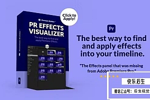 【PR脚本】模糊锐化调色风格化透视变换扭曲键控视觉特效预设 Effects Visualizer