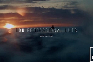 【调色预设】100款专业视频电影调色LUT预设 Pro LUTs for Davinci Resolve