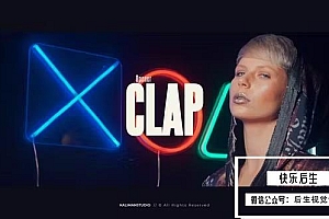 【AE模板】动感时尚快节奏视频图文排版开场动画 Stomp Clap Opener