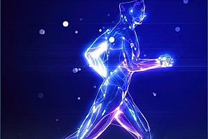 【PS动作】抽象霓虹灯发光光绘照片特效PS动作 Light Painting