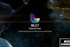 【调色预设】30种专业级震撼大气电影大片LUTs调色预设 motionVFX& mLUT Cinematic Pack
