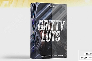【调色预设】600+潮流街头艺术冷蓝沙棕黑白风格化对比色彩视频调色LUT预设 Acidbite& Gritty LUTs
