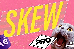 【AE脚本】图层序列顺序批量调整排列整理工具 Skew Pro v2.0.6 +使用教程