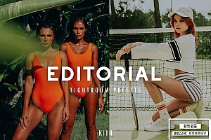 【LR预设】10款复古70年代褪色橙黄饱和生活摄影创意调色Lightroom预设 10 Editorial Lightroom Presets
