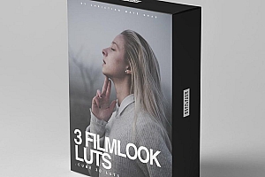 【调色预设】3款流行索尼Cine2/4 电影视频创意调色LUT预设 Christian Mate Grab & 3 Filmlook LUTs for Sony Cine2/Cine4
