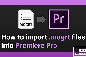 PR基本图形(.mogrt文件)安装步骤