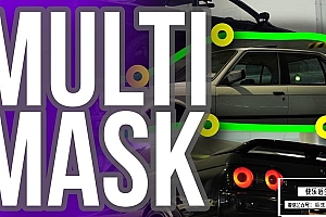 【达芬奇插件】多图层动态调节遮罩效果动画 Multi Mask Motion 汉化版