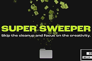 【AE脚本】项目工程资产文件自动分类整理排序清理工具 Super Sweeper v1.1.0