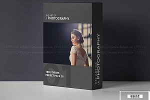 【LR预设】16款潮流时尚现代复古INS风黑白摄影调色Lighroom预设 Ted Forbes& Preset Pack 01