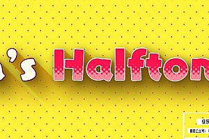 【AE插件】黑白圆点填充半调风格特效 m’s Halftone v1.5.3 Win汉化版