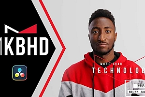 【达芬奇插件】51个社交媒体网络视频UP博主包装元素标题转场预设特效动画 motionVFX& mKBHD 汉化版