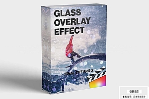 【FCPX插件】27个复古梦幻玻璃反射炫光火焰镜头叠加效果 FCPX Full Access& Glass Overlay Effects 汉化版