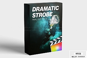 【FCPX插件】25个音乐电影画面动感屏闪效果预设 FCPX Full Access& Dramatic Strobe Effect 汉化版
