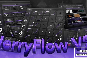 【AE脚本】关键帧曲线缓入缓出动画调整预设管理工具 Jry Media& JerryFlow V2 v2.3.1 汉化版