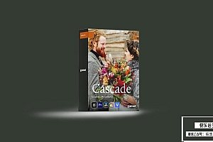 【调色预设】7款温和复古胶片电影婚礼人像肤色增强摄影调色LUT预设 Gamut& Cascade