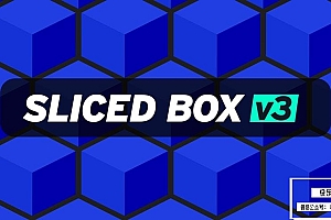 【AE脚本】动态3D方块盒子切片动画生成工具 Sliced Box 3 v3.37 汉化版 +使用教程