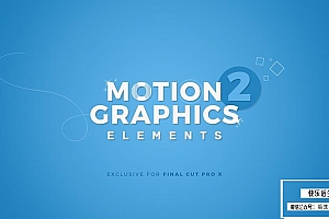 【FCPX插件】161个简洁炫酷多彩MG动态图形元素动画 LenoFX& Motion Graphics Elements 2 汉化版