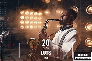 【调色预设】20款专业电影色调视频摄影调色LUT预设 Eldamar Studio& 20 Pro Film LUTs Pack