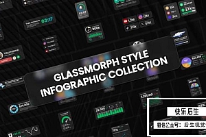 【AE模板】创意简洁时尚信息数据图表图形展示包装动画 Infographic Collection After Effect