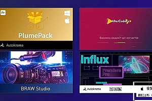 【AE/PR插件】特殊视频格式导入媒体修剪加速渲染输出套装插件 Autokroma bundle 2025.7 CE Win