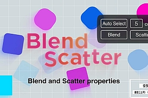 【AE脚本】图层动画混合散布属性脚本 Blend Scatter v1.6 +使用教程