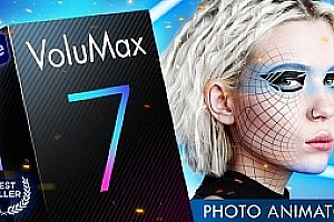 AE模板|风景人像图片转3D空间摄像机推拉旋转景深动画AE模板 VoluMax V7 – 3D Photo Animator