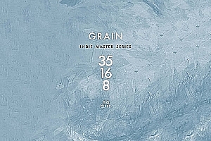 【视频素材】44款复古35/16/S8/8MM胶片颗粒纹理扫描叠加视频素材 CineGrain – Grain – Indie Master Series