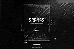 【LR预设】benj™ 8款独特电影风格场景情绪复古人文摄影调色Lightroom预设 benj™ – SCENES Preset Pack