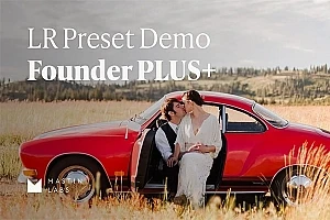 【LR预设】6款柯达富士复古胶片旅拍人像婚纱摄影调色LR预设 Mastin Labs – Founder PLUS+ Lightroom Desktop Presets