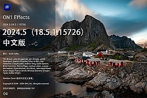 【软件/PS插件】功能强大的照片滤镜调色特效软件 ON1 Effects 2024.5(18.5.1.15726)Mac中文版