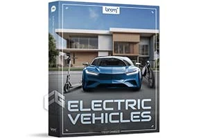 1396个高品质电动汽车音效素材库 Boom Library – Electric Vehicles