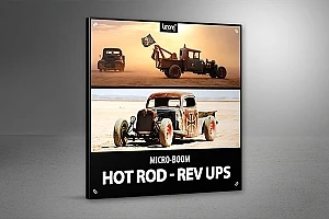 【配乐音效】64个V8引擎大马力发动机咆哮声浪加速轰鸣无损音效 Boom Library | Hot Rod& Rev Ups