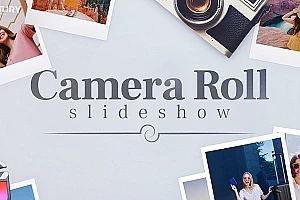 【FCPX插件】温馨时尚相册照片摄影作品幻灯片展示动画 Century Creatives – Camera Roll Slideshow 汉化版